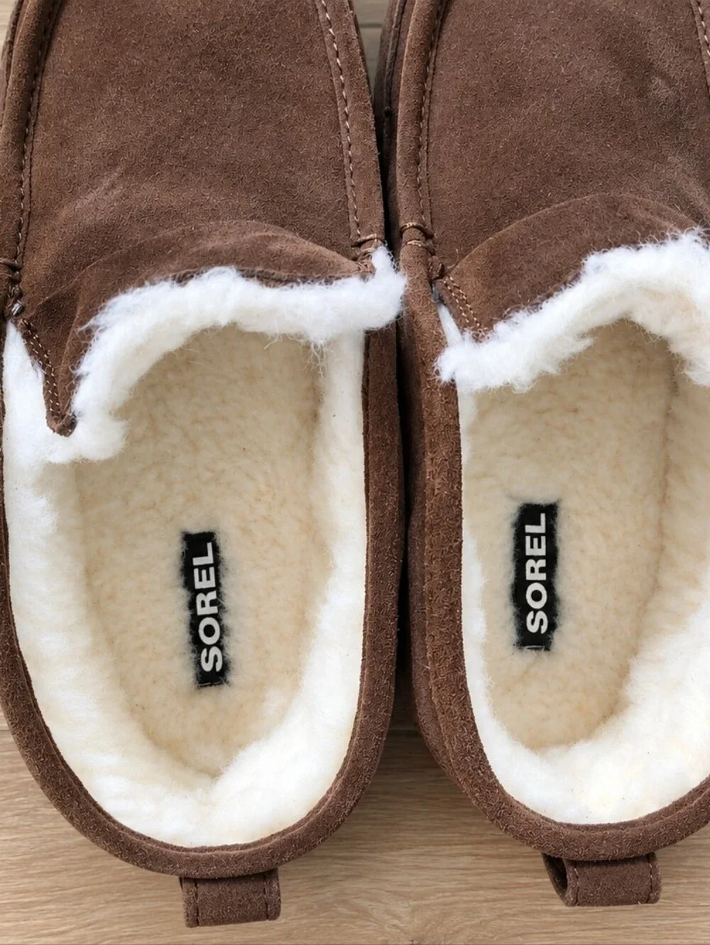SOREL Manawan ll Moc Slipper Brown Mens Sz 9 NWT
